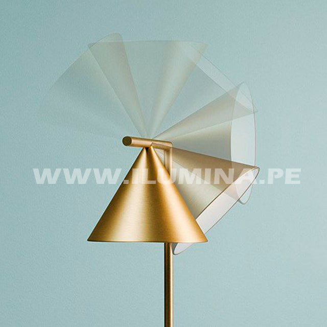 LÁMPARA DE PIE MINIMALISTA GENESIS GOLD