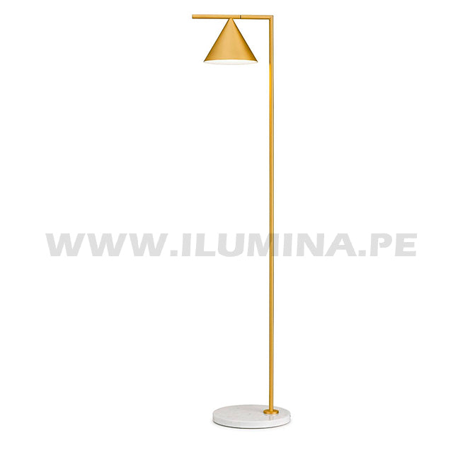 LÁMPARA DE PIE MINIMALISTA GENESIS GOLD