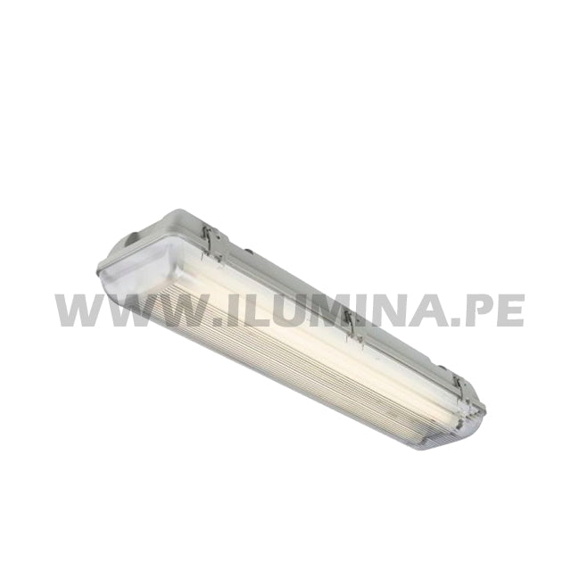 LUMINARIA HERMÉTICA TIPO INDIKO 0.60M X 02LUCES