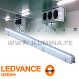 LUMINARIA HERMÉTICA TIPO INDIKO LED 1.20M OSRAM 01LUZ LUZ BLANCA