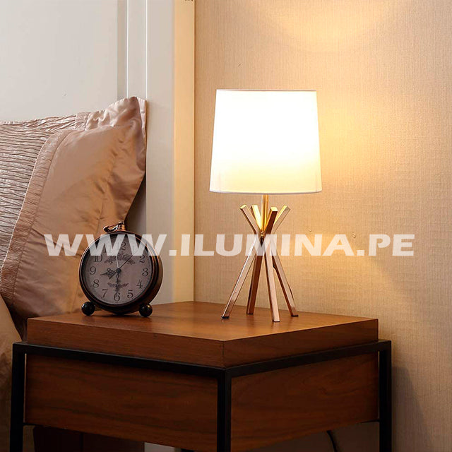 LÁMPARA DE MESA FORJADO GOLD JULIETA