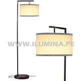 LÁMPARA DE PIE ARCO BLACK ANGUSTIAS - SIN FOCO