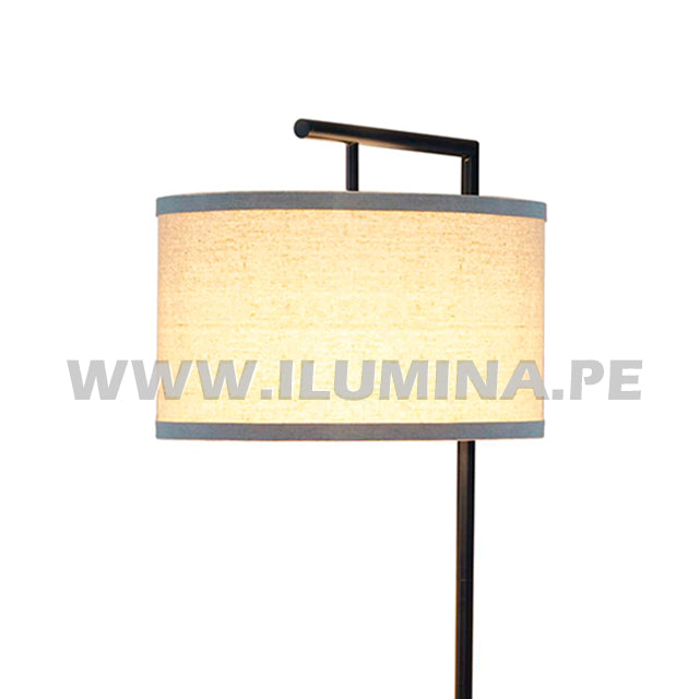 LÁMPARA DE PIE ARCO BLACK ANGUSTIAS - SIN FOCO