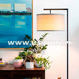 LÁMPARA DE PIE ARCO BLACK ANGUSTIAS - SIN FOCO