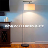 LÁMPARA DE PIE ARCO BLACK ANGUSTIAS - SIN FOCO