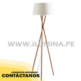 LÁMPARA DE PIE TRÍPODE MODERNA GOLD - SIN FOCO