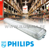 LUMINARIA HERMÉTICA TIPO INDIKO LED 1.20M PHILIPS 02LUCES