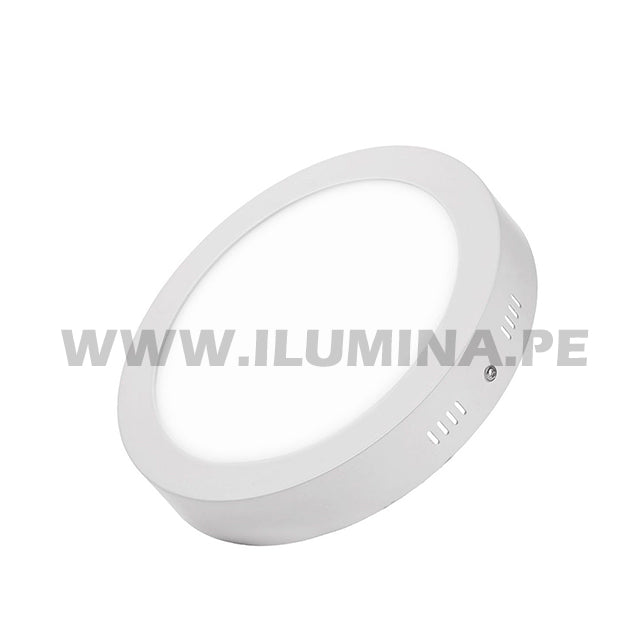 PANEL LED SIMPLE CIRCULAR 6W ADOSABLE LUZ CÁLIDA 3000K