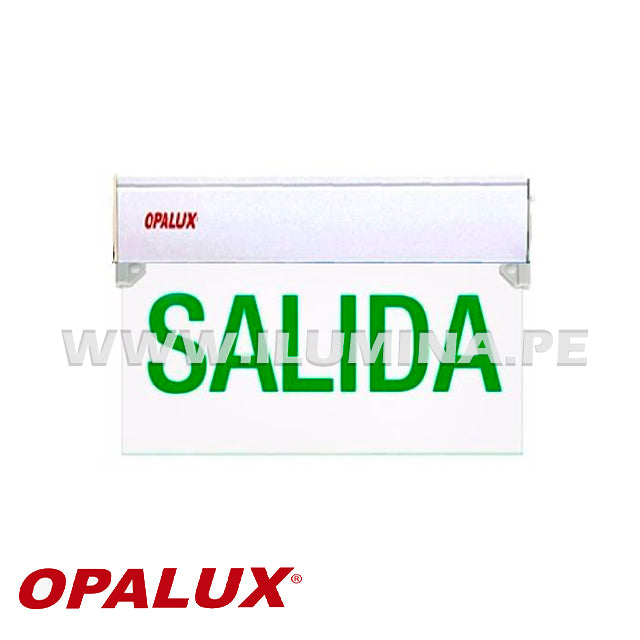 SEÑALÉTICA SALIDA OPALUX 297S