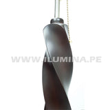 LÁMPARA DE PIE DE MADERA MARISSA